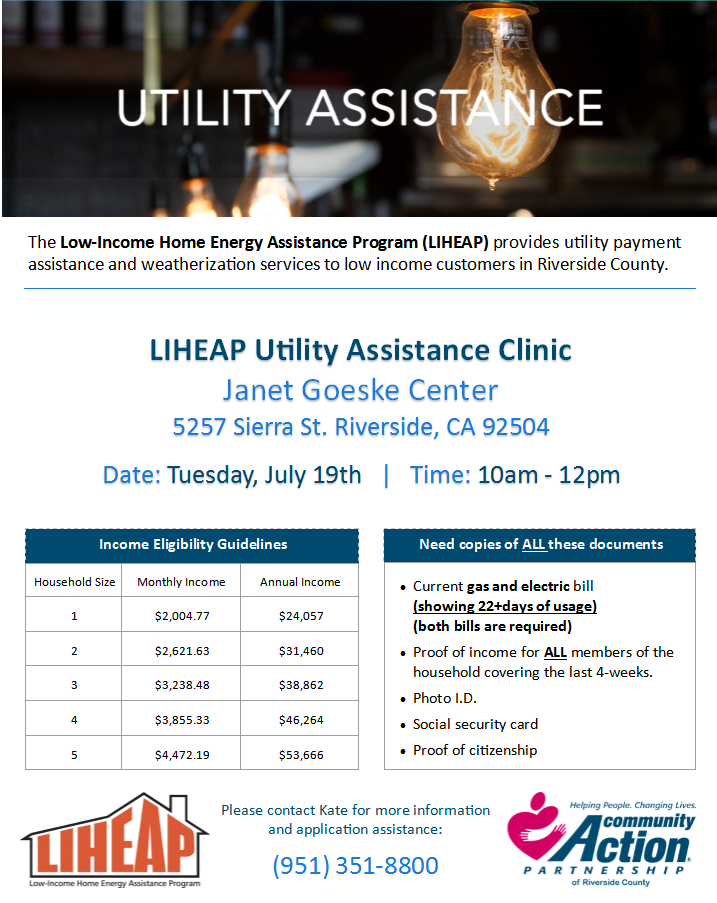 Janet Goeske Center Low Income Energy Assistance Program Liheap 5310